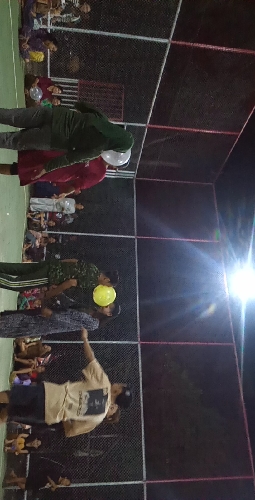 perpisahan dan lomba di SDN 153 Bengkulu Utara, malam harinya melanjutkan lomba di Desa Lubuk Pendam